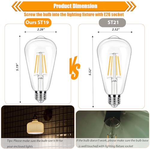 16 Pack Dimmable LED Light Bulbs 40W Equivalent (16 Count)