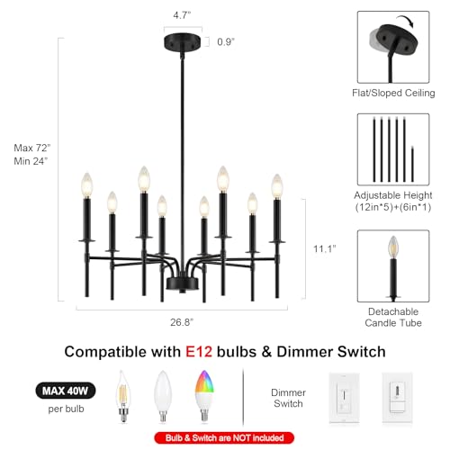 Black Chandelier
