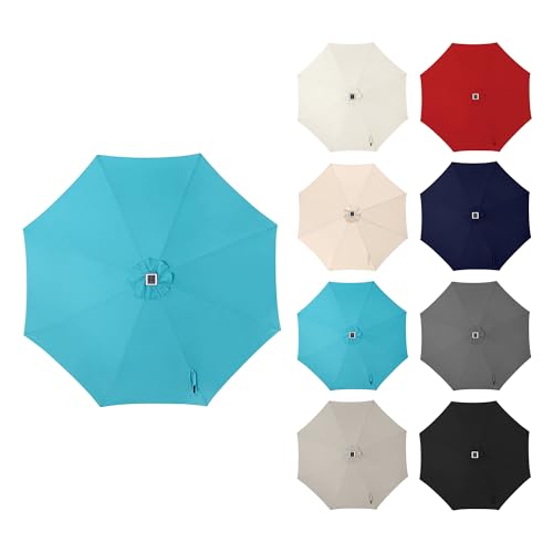 Solar Patio Umbrella with Centre Light
