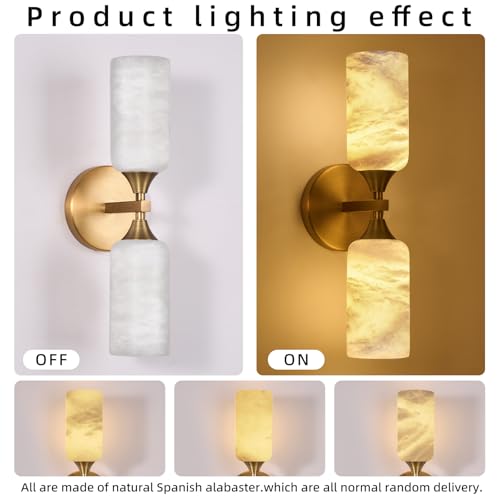 Alabaster Sconce (72 Count)