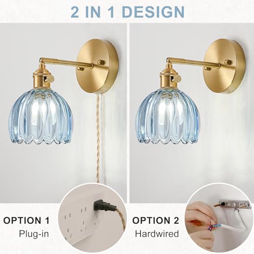 Plug in Wall Sconce