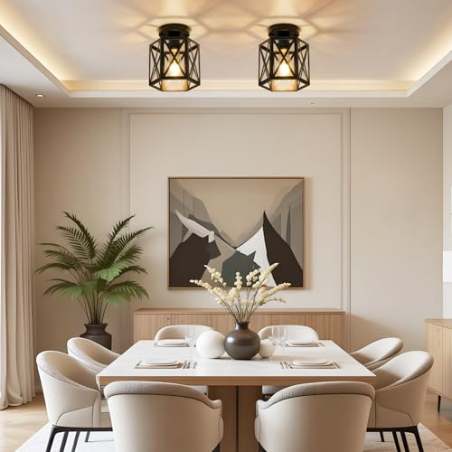 Semi Flush Mount Ceiling Light for Hallway Light Fixture