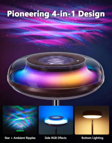 Uplighter Floor Lamp for Living Room (Oil-Rubbed Bronze)