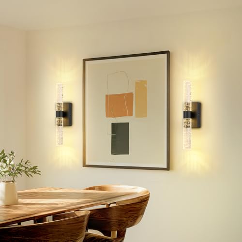Battery Operated Wall Sconces Set of 2 (2 Count)