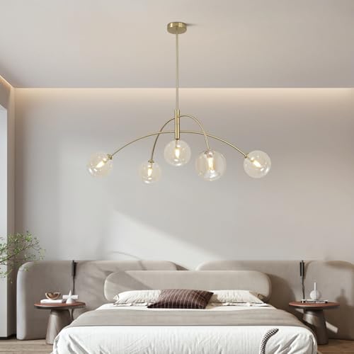Mid Century Modern Sputnik Chandelier 5