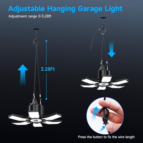 Garage Lights Plug in (6+1/Plug-in)