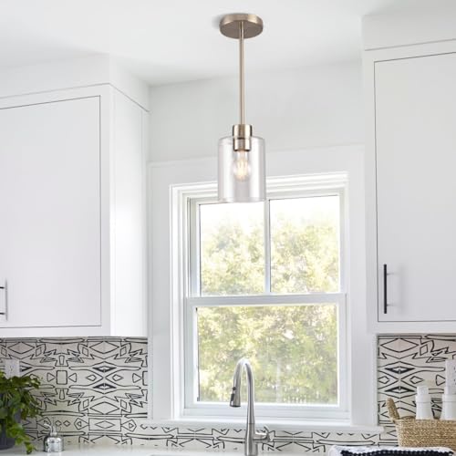Brushed Nickel Pendant Lights (6 Count)