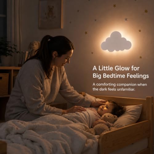 Cloud Night Light 2 Pack for Nursery Decor (2 Count)
