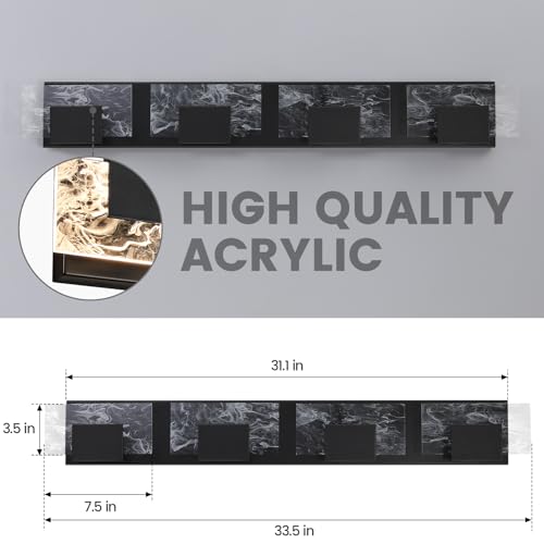 LED Bathroom Vanity Light (4 Count)