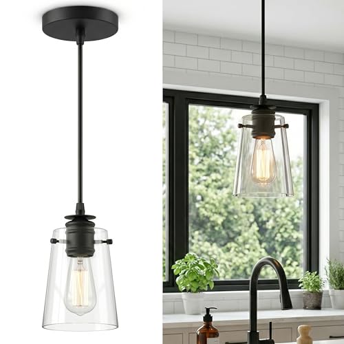 Black Pendant Lights Kitchen Island