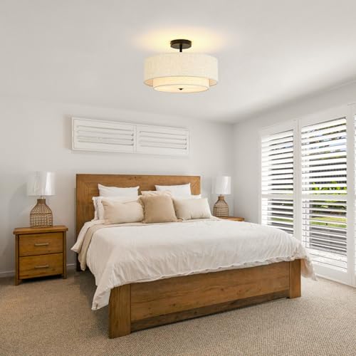 16" Semi Flush Mount Ceiling Light
