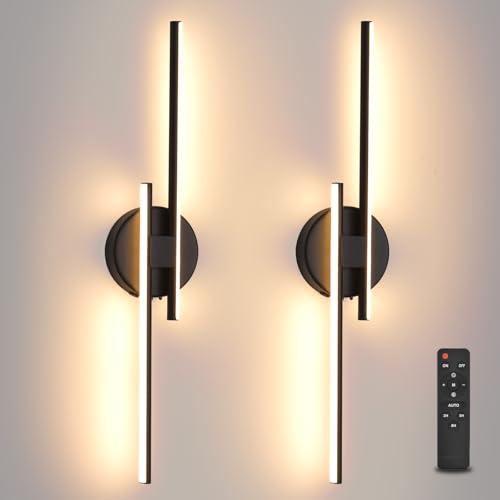 Rechargeable Battery Operated Wall Sconce Set Of Two (2 Count)