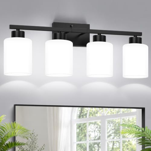 4 Light Bathroom Vanity Light Fixture