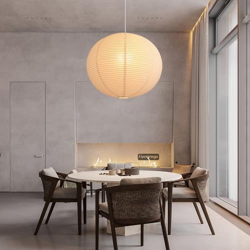 Large Paper Lamp Pendant Light Kit