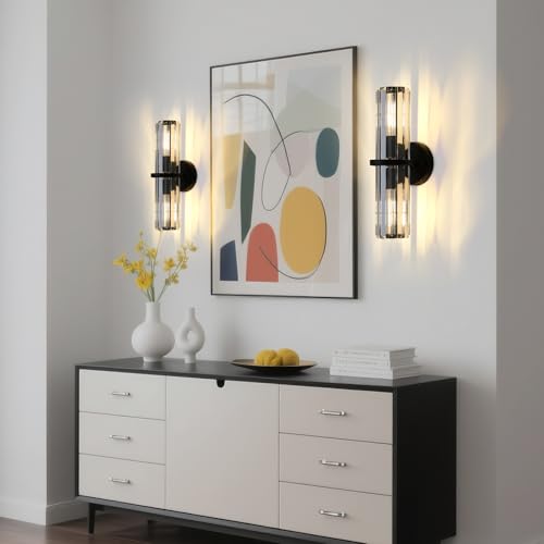 Crystal Wall Sconce Set of Two (2 Count)