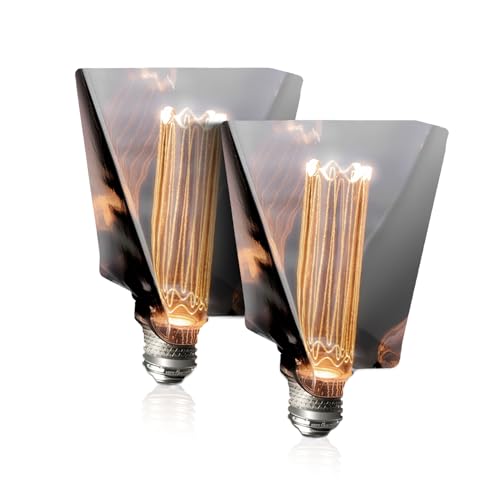 Decorative Light Bulb Eq 20W ICE Style Shaped E26 Led Bulb Medium Base (2 Count)