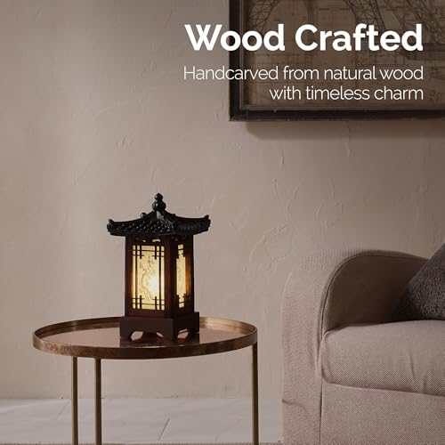 Traditional Korean Wood Lamp