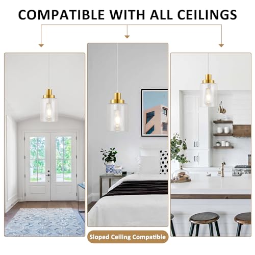 Industrial Pendant Lighting (3 Count)
