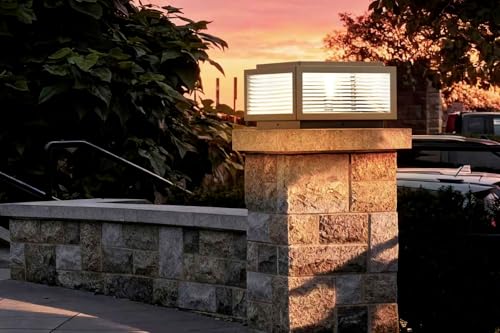 Solar Outdoor Post Light 10X10 in