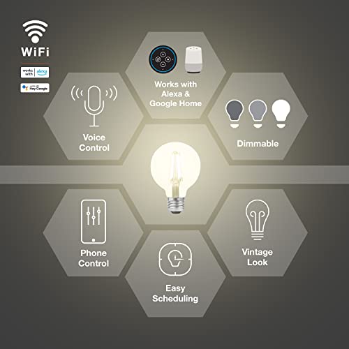 Sylvania WiFi LED Smart G25 Light Bulb