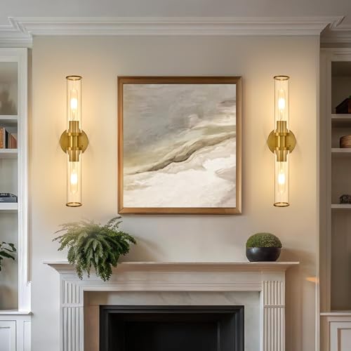 8000mAh Wireless Wall Sconces with Remote Control 3000K (2 Count)