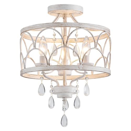 Crystal Ceiling Light Fixture