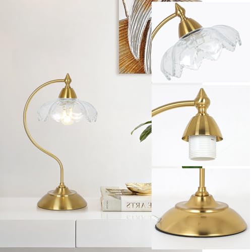 Glass Desk Lamp