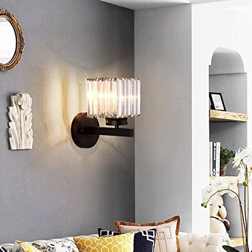 Hardwired Crystal Wall Sconces