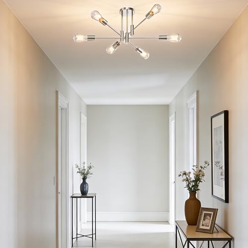 Modern Sputnik Chandelier