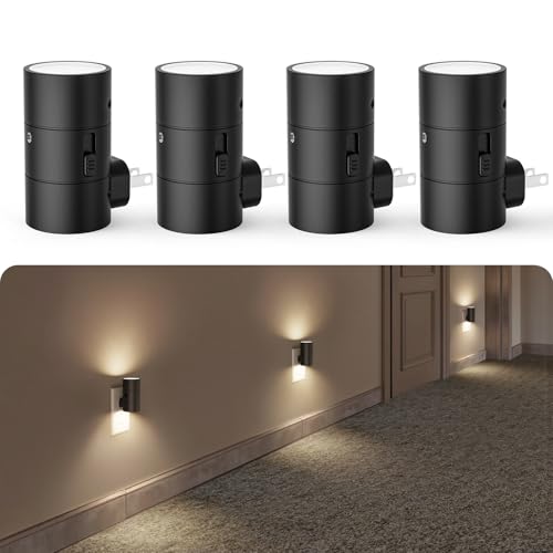 Night Light Dimmable Led Night Lights Plug into Wall (4 Count)