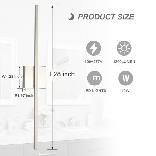 Gold Wall Sconces Set of Two 28'' (2 Count)