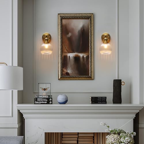 Antique Brass Wall Sconces