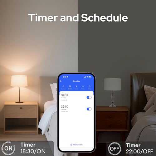 Smart Wi Fi Light Bulb Socket Adapter
