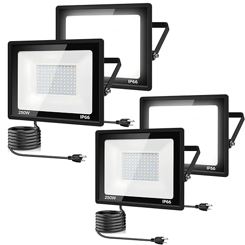 LED Flood Light Outdoor (4 Count)