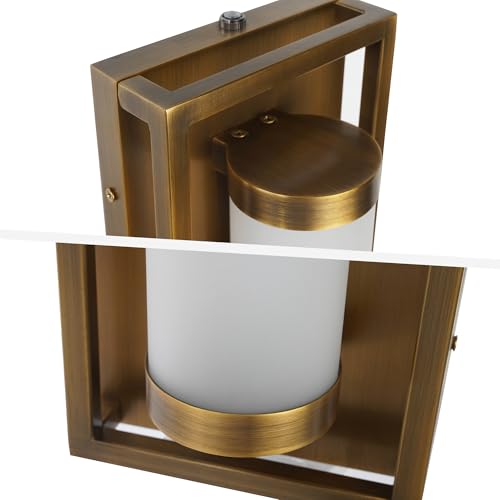 Modern LED Dusk to Dawn Outdoor Wall Sconce