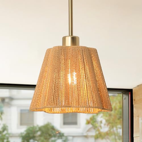 Woven Pendant Light Boho Chandelier
