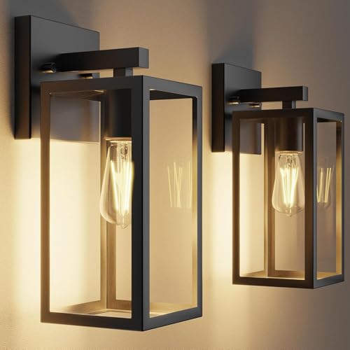 Porch Lights Outdoor Wall Light Fixture (2 Count)