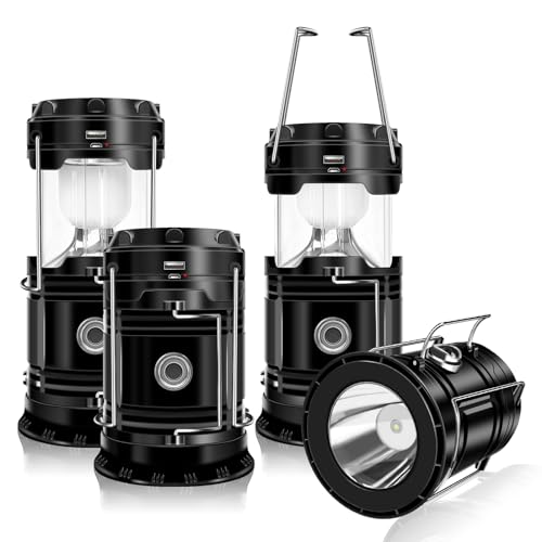 4 Pack Solar Camping Lantern (4 Count)