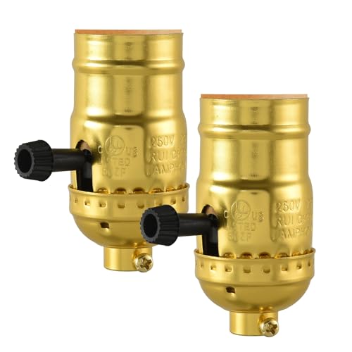2PCS Lamp Socket Replacement (2 Count)