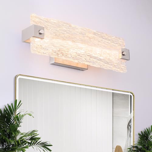 Modern LED Bathroom Vanity Light Fixture Over Mirror