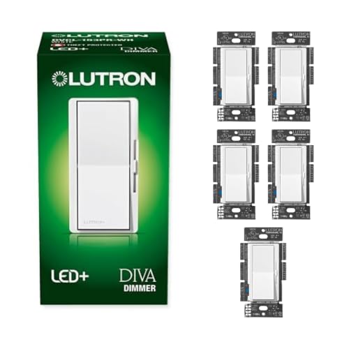 Diva LED+ Dimmer Switch (5 Count)