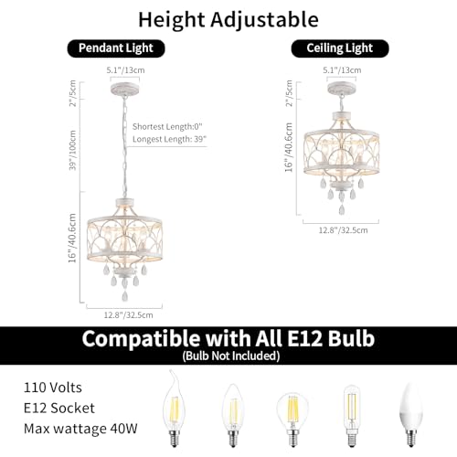 Small Crystal Chandelier