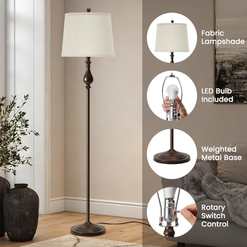 Floor Lamp Vintage (Brown Style 02)