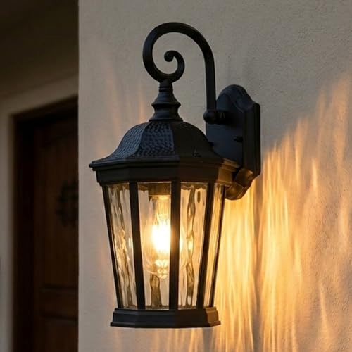 Black Exterior Wall Sconces