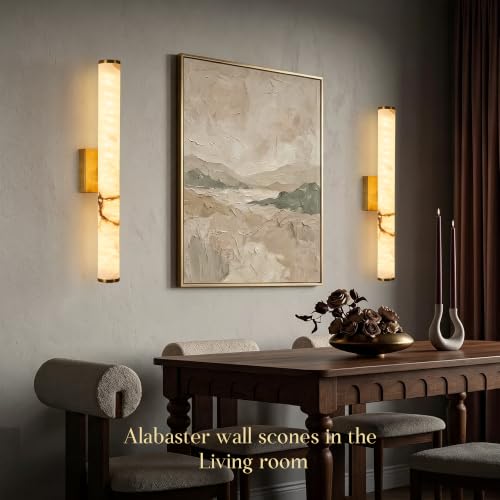 Alabaster Wall Sconce