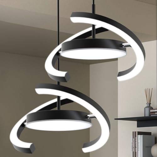 LED Saturn Pendant Lights (2 Count)