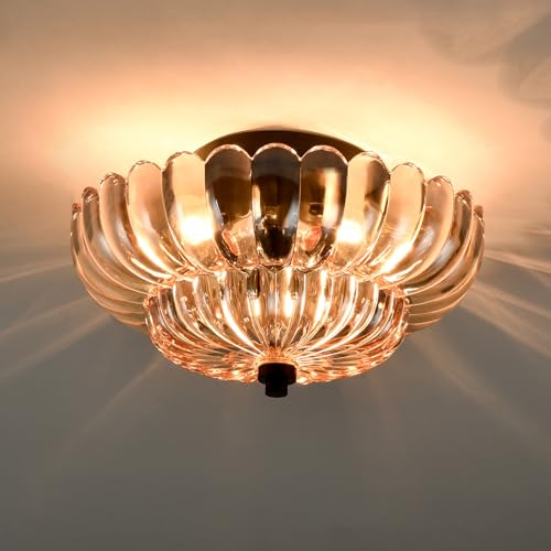 Modern Black Flush Mount Ceiling Light 3
