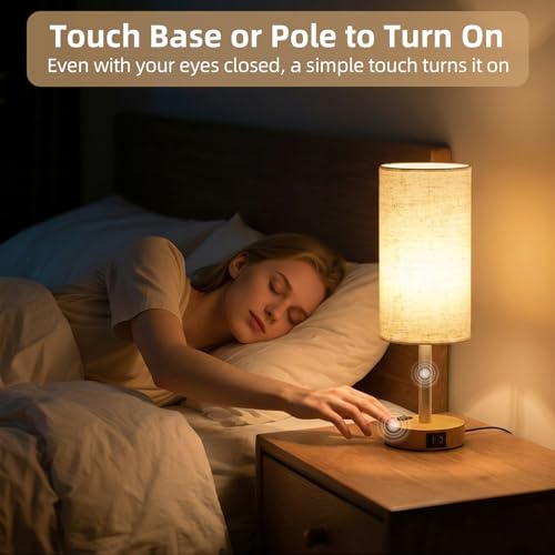 2PCS Table Lamp for Bedroom