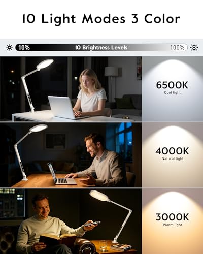 Led Desk Lamp with Clamp