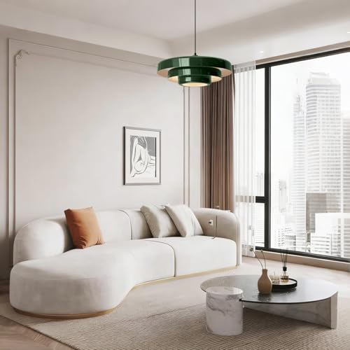 Plug in Green Pendant Light